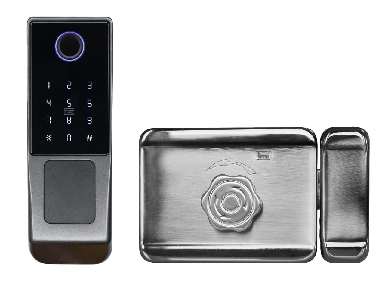 HahaLock App Fingerprint Smart Door Lock Waterproof Outdoor Gate (Copy)